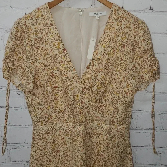 Madewell Maxi Dress in Blossoming Vines Size 2P NWT - Picture 3 of 16